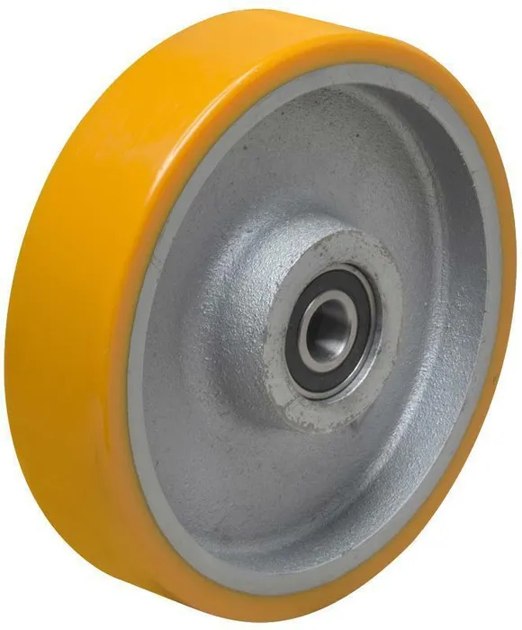 HJUL PU/CI 60/B20 125X50MM