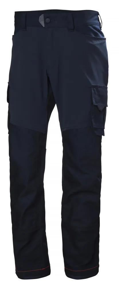 Helly Hansen Workwear Chelsea Evolution 77445-590 Arbetsbyxa marinblå, 4-vägs stretch Marinblå