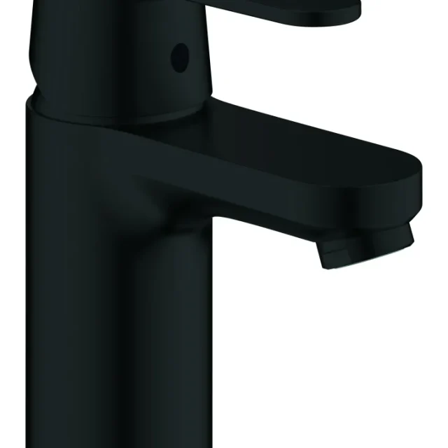 Grohe Get S Tvättställsblandare push open, mattsvart