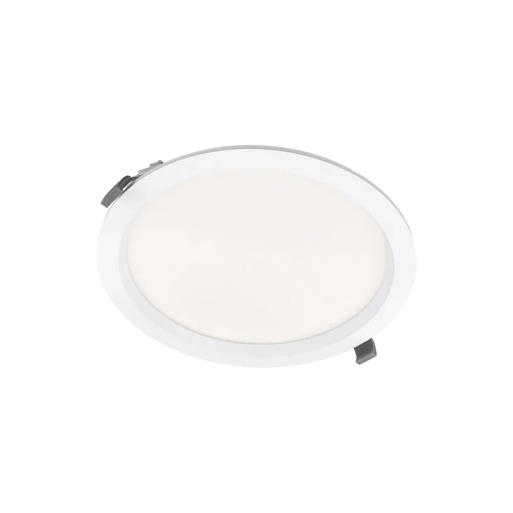 LEDVANCE Comfort Opal Downlight Ø265/250 mm, 42 W, 3300-5000 lm