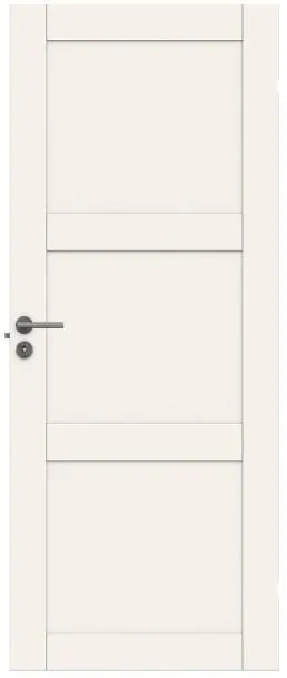 Swedoor Unique 03L Innerdörr vitpigmenterad ek 825x2040 mm