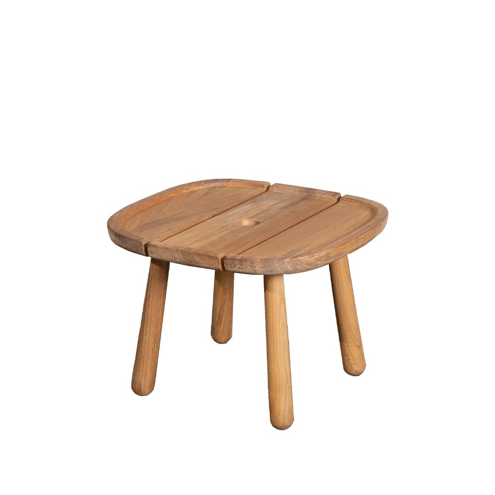 Royal soffbord 43,5x43,5 cm, Teak