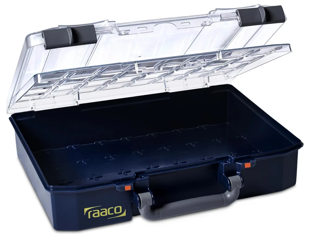 Raaco CarryLite 80 4x8-0 DLU Sortimentlåda 80x335x275 mm, dubbellock