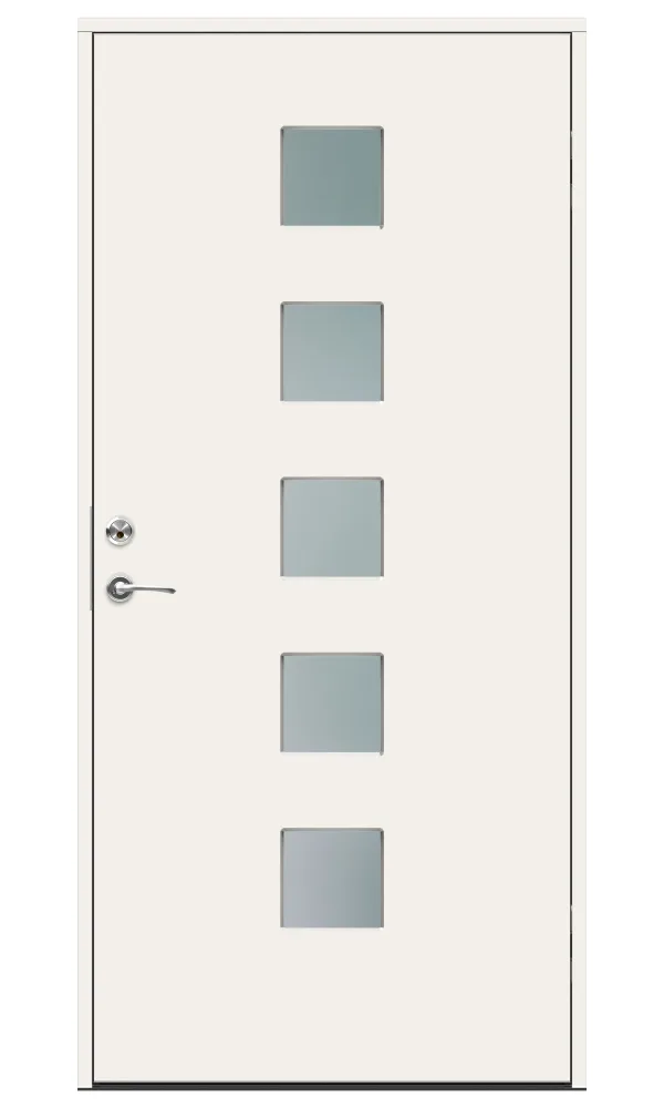 Swedoor Dice Ytterdörr vit (S 0502-Y) 988x2080 mm
