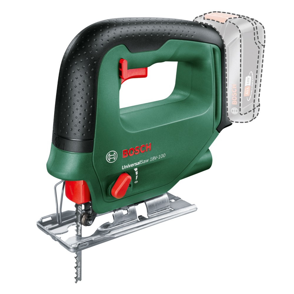 STICKSÅG BOSCH UNIVERSALSAW 18V-100, SOLO