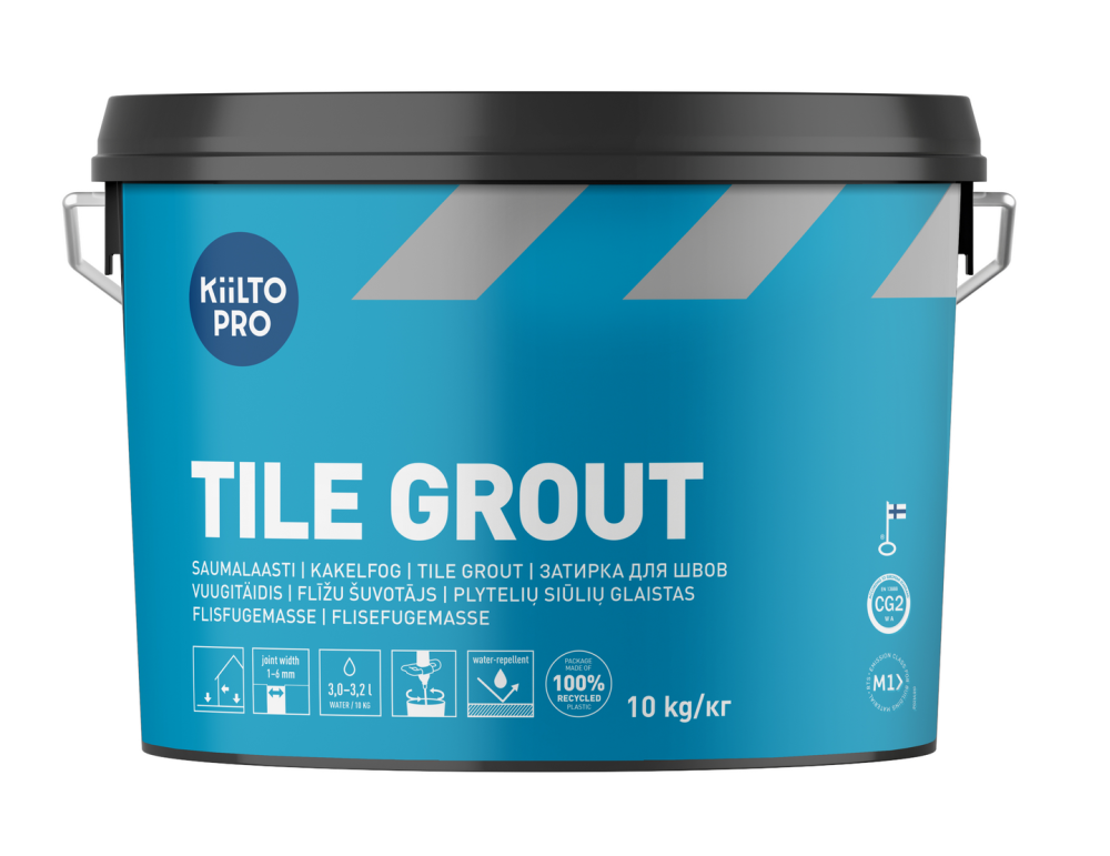 KAKELFOG KIILTO PRO 10 VIT 10KG