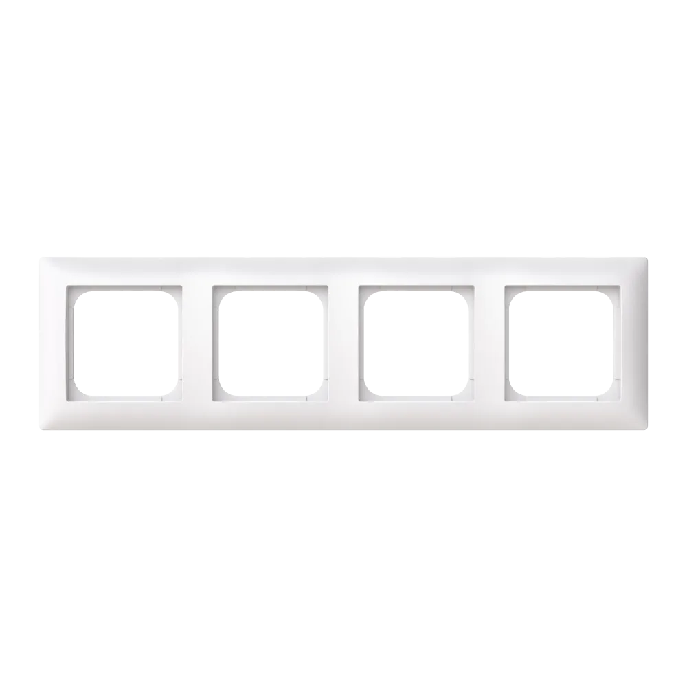 ABB Saga 1724F85-916 Täckram 4-fack, 85 mm
